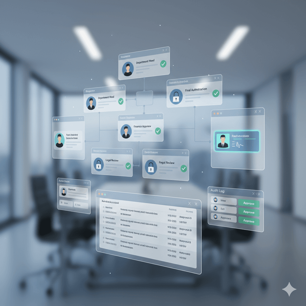 Workflow, Approvals & Audit Controls